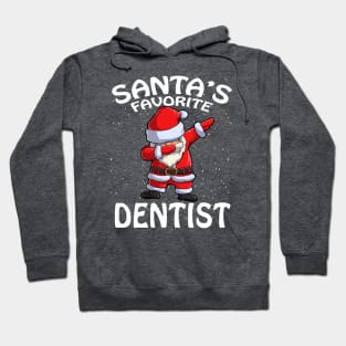 Santas Favorite Dentist Christmas Hoodie